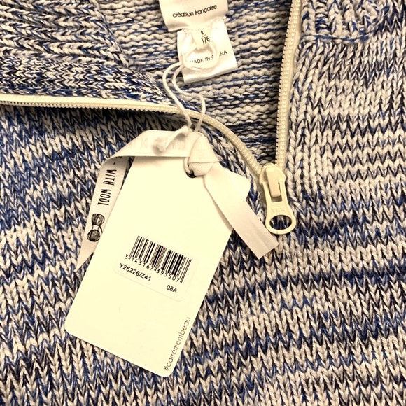 Carrement Beau Cotton and Wool blend sweater - NWT - Picture 6 of 7